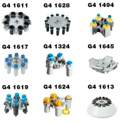 Selecteerbare rotoren Universele 320 en 320R Hematocrietrotor met deksel als evaluatieschijf |